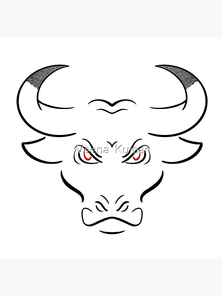 Big master bull logo on Craiyon