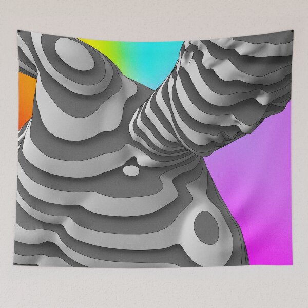 Item preview, DISCOBOLUS  psychedelic gradients  COLORS  designed and sold by MiVa Tank.