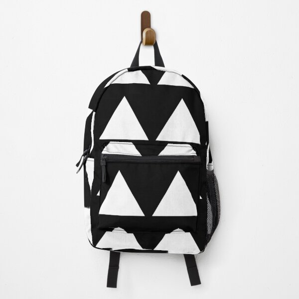 Item preview, Triangles pattern design. Geometric black and white seamless pattern. designed and sold by moustafakhalil.