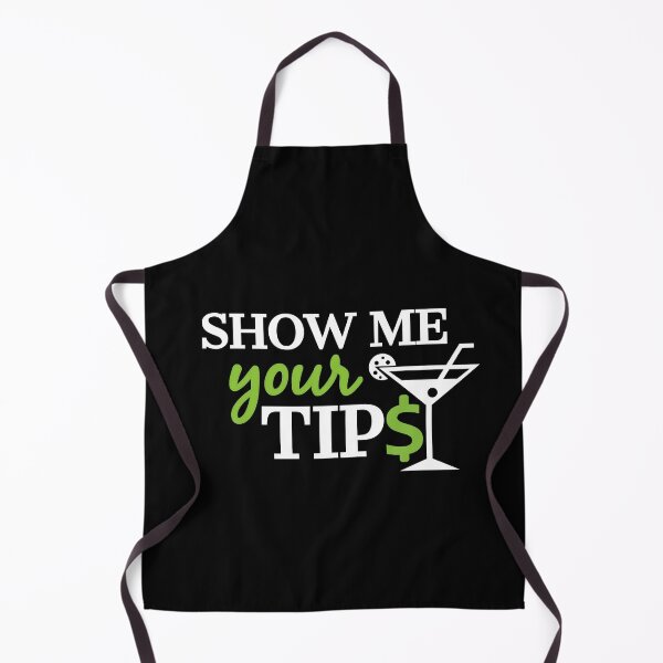 Item preview, Show Me Your Tips Bartender Funny Gift designed and sold by Luna1Shop.