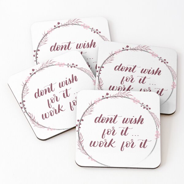 Item preview, Don't wish for it... Work for it. designed and sold by chelsie91130.