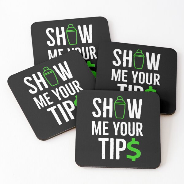 Item preview, Bartender Gift Show Me Your Tips designed and sold by Luna1Shop.