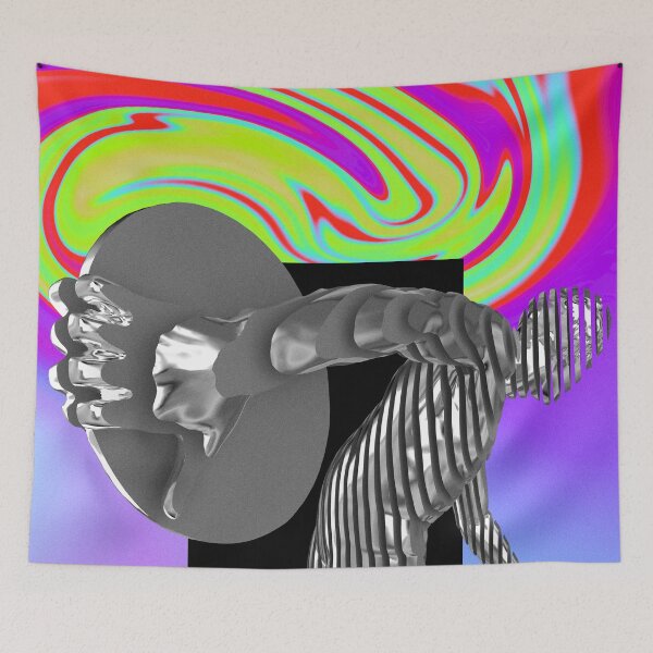 Item preview, discobolus myron psychedelic designed and sold by MiVa Tank.