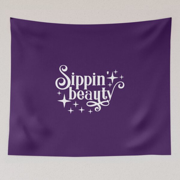 Item preview, Sippin Beauty Wine Lover designed and sold by MinimalSketches.