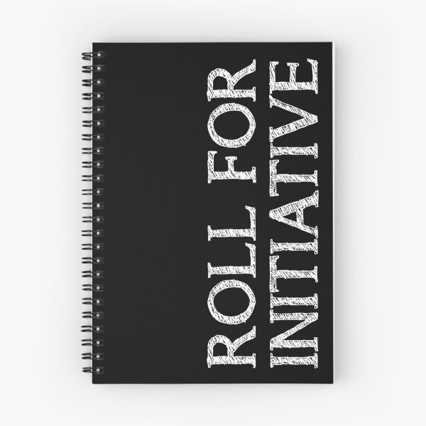 Item preview, Roll for Initiative (Black) designed and sold by coffeeink.