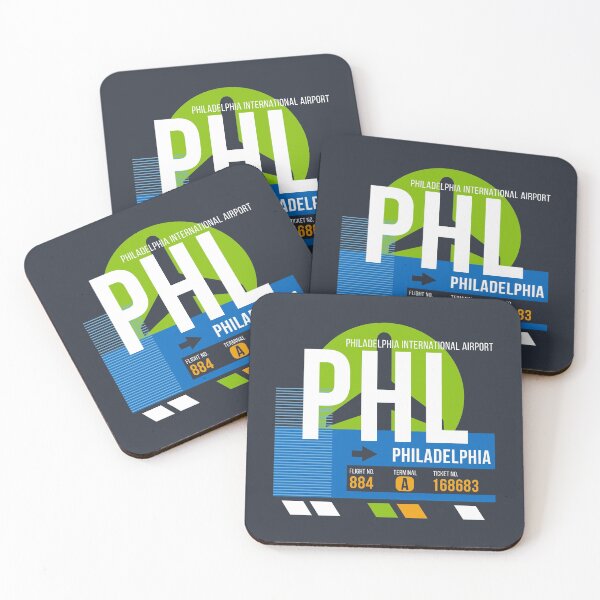 Item preview, Philadelphia, Pennsylvania (PHL) Airport Code Baggage Tag designed and sold by SLAG-Creative.