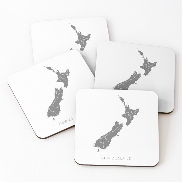 Item preview, Map of New Zealand designed and sold by By-Danni-Marie.
