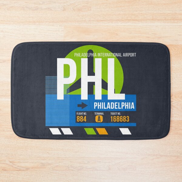 Item preview, Philadelphia, Pennsylvania (PHL) Airport Code Baggage Tag designed and sold by SLAG-Creative.