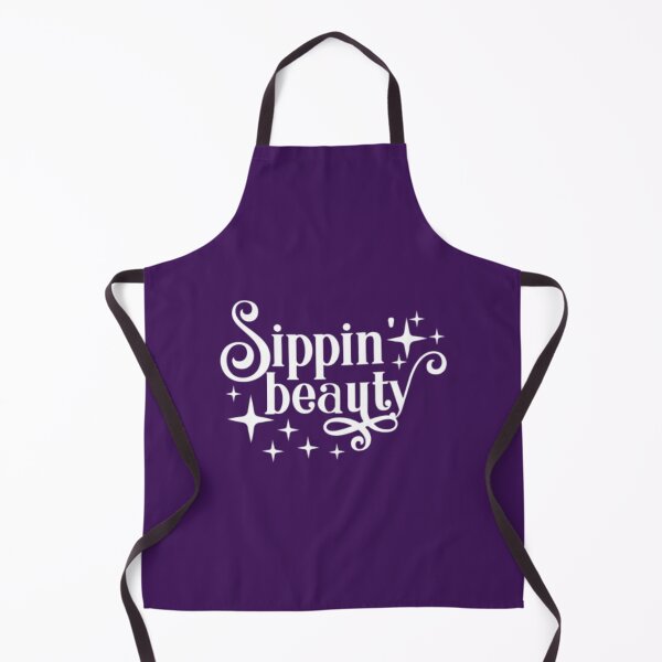 Item preview, Sippin Beauty funny drinking purple designed and sold by MinimalSketches.