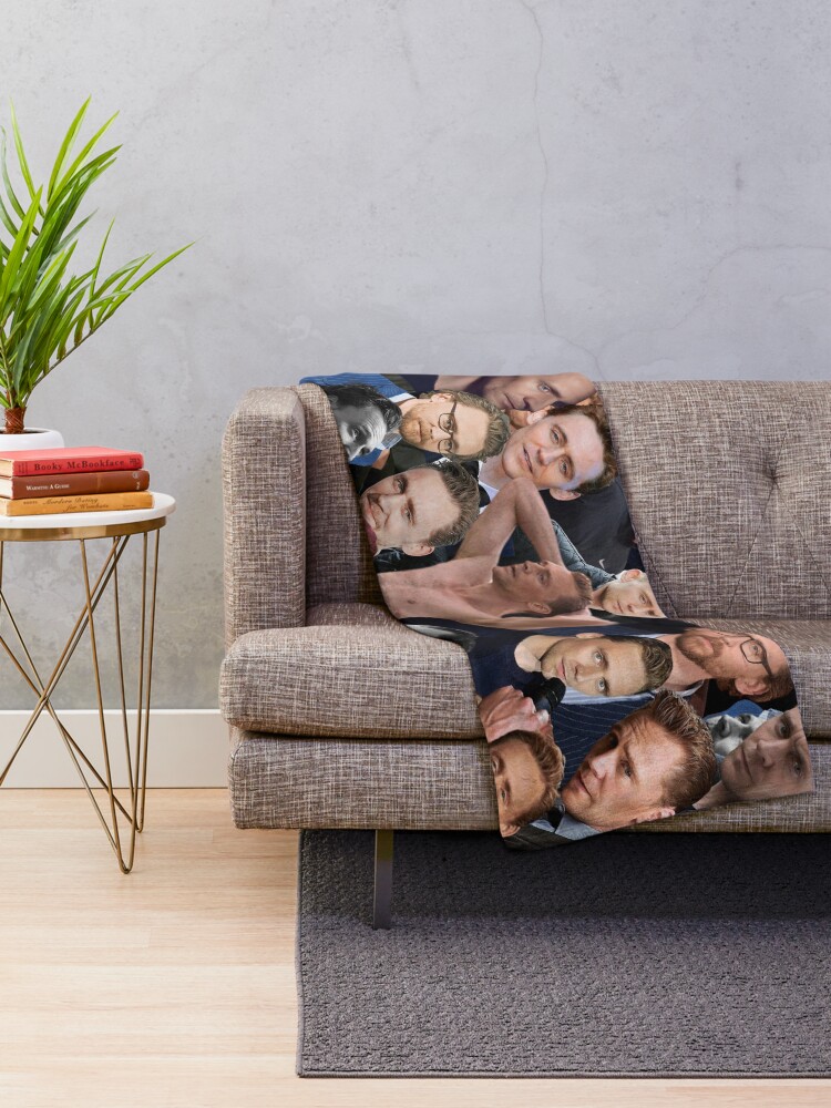 "Tom Hiddleston photo collage " Throw Blanket for Sale by mahmoudrakha