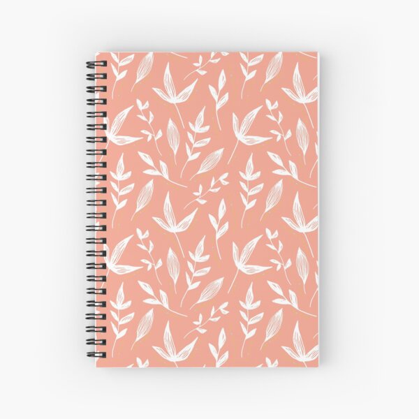 Item preview, Pastel Peach Leaves Pattern designed and sold by Dream Big! by E. H..