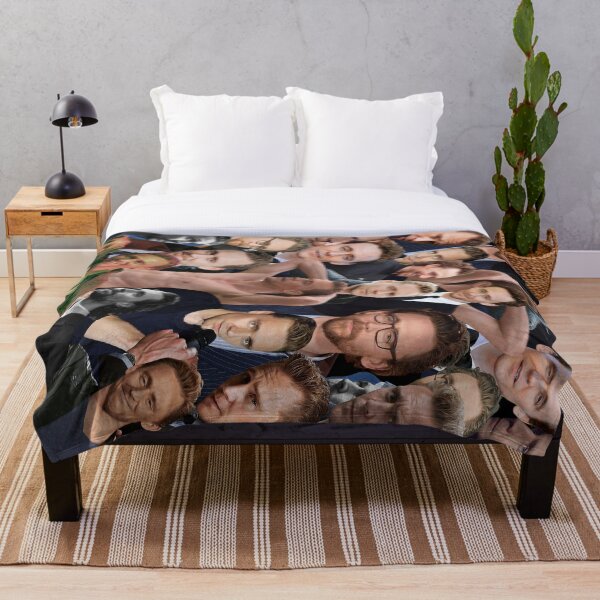 "Tom Hiddleston photo collage" Throw Blanket by mahmoudrakha Redbubble