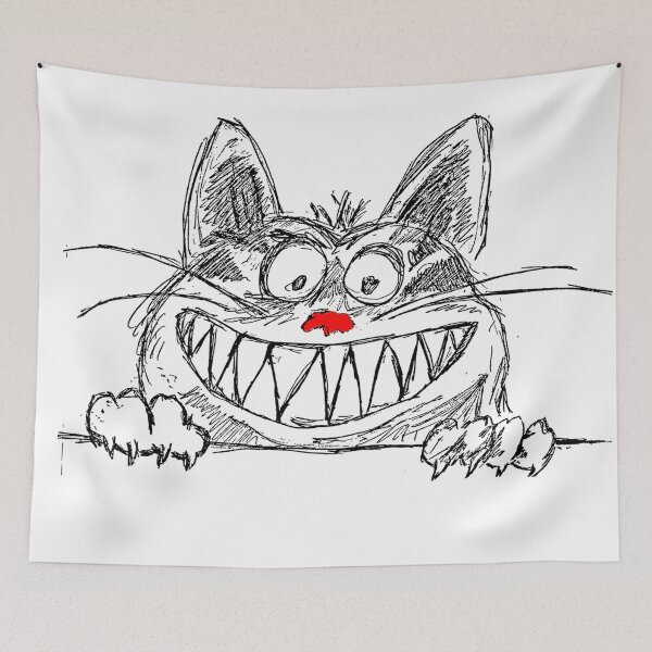 Item preview, Cute Cat With Red Nose designed and sold by Thecaveofcat.
