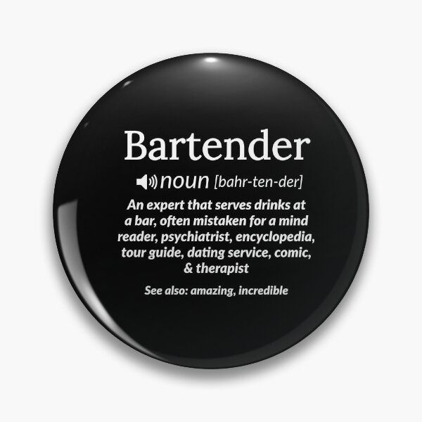 Item preview, Bartender Definition Mixologist Gift designed and sold by Luna1Shop.