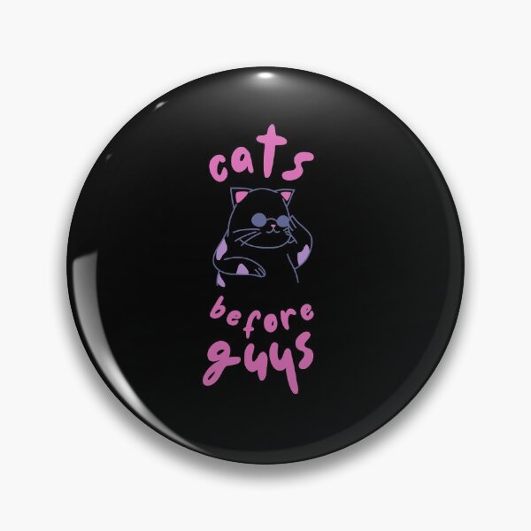 Item preview, Cats Before Guys Funny Shirt Animal Cats Dogs Pets Cute Shirt Laugh Joke Sarcastic Birthday Gift  designed and sold by EpsilonEridani.