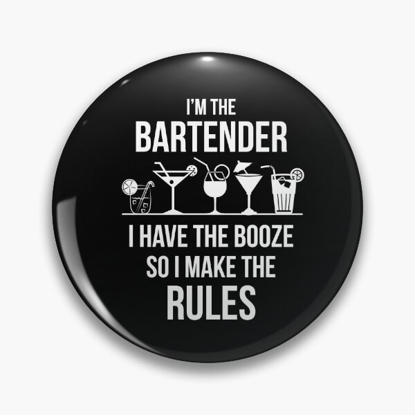 Artikelvorschau, Barkeeper Mixologist Regeln Geschenk entworfen und verkauft von Luna1Shop.