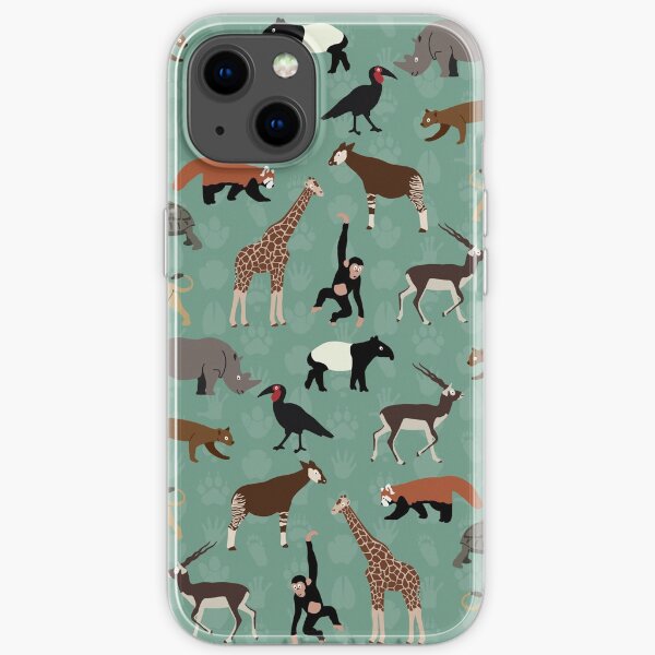 Teeny Tiny Zoo iPhone Soft Case