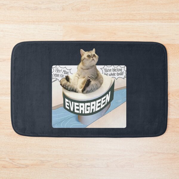 Item preview, Blocked Suez Canal Cat Meme Parody designed and sold by VinBasis.
