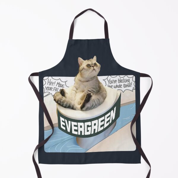 Item preview, Blocked Suez Canal Cat Meme Parody designed and sold by VinBasis.