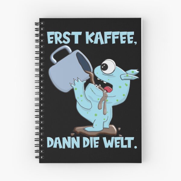 Item preview, Coffee Monster - First Coffee, Then The World! designed and sold by sbachstroem.
