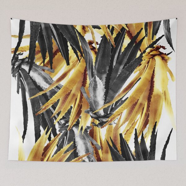 Item preview, Cactus Pattern Black And Gold designed and sold by Designs By YL.