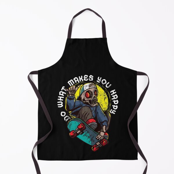 Item preview, Skateboarder Skateboard Quote Skeleton Skater Do what makes you happy designed and sold by FalkDania.