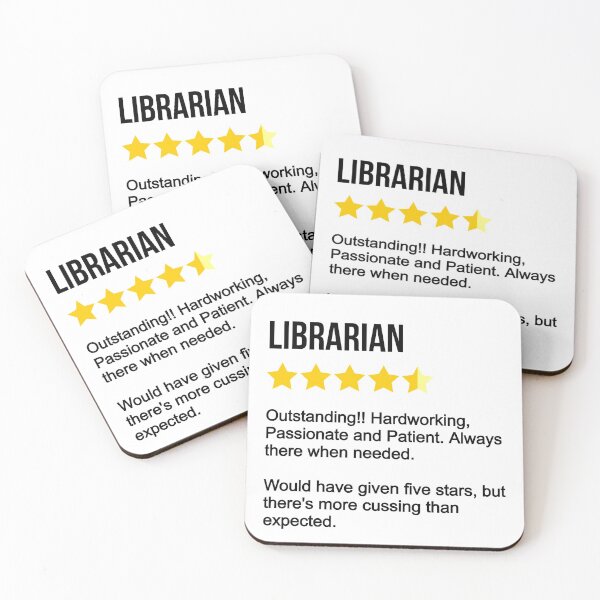 Item preview, Librarian Review designed and sold by Renware.