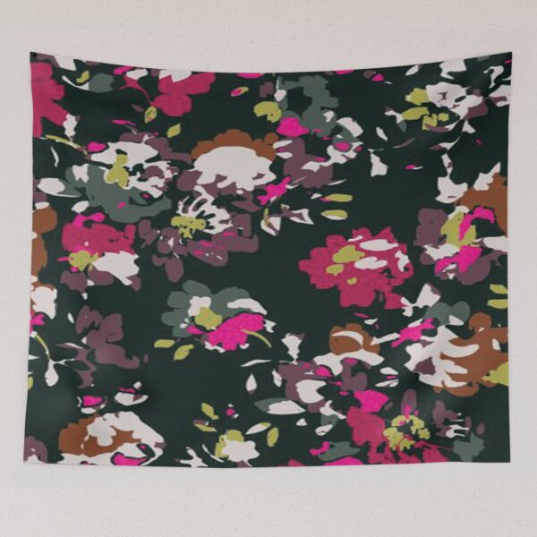 Item preview, Black Floral designed and sold by unknowprincess.