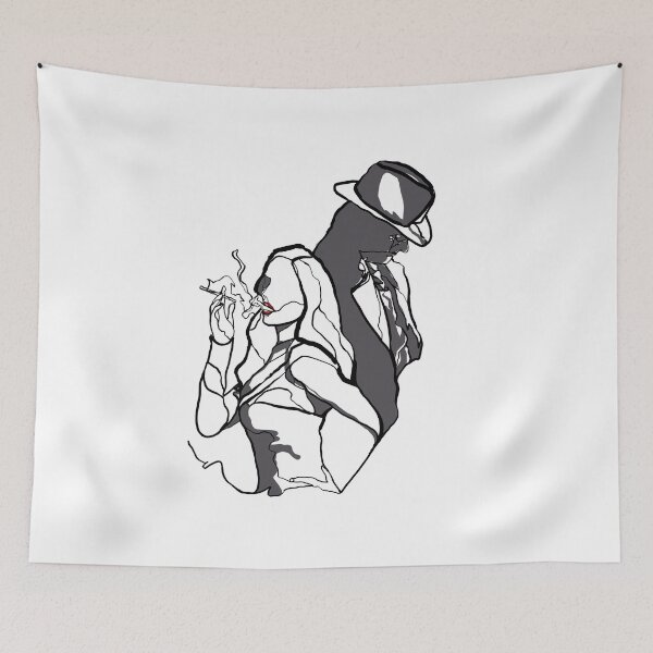 Item preview, Single Line - Noir designed and sold by MaxencePierrard.