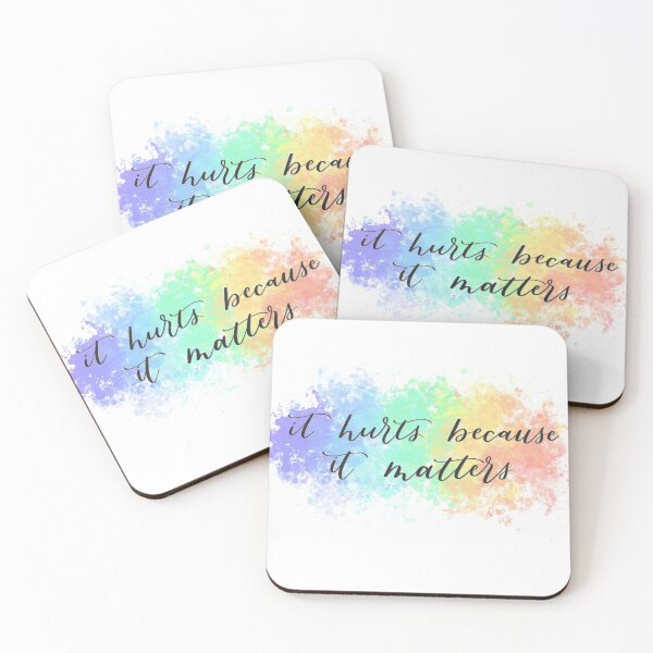 Item preview, It hurts because it matters designed and sold by chelsie91130.