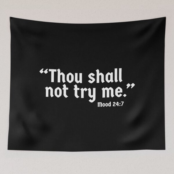 Item preview, Dare Not Try Me designed and sold by WolfSpiritCo.