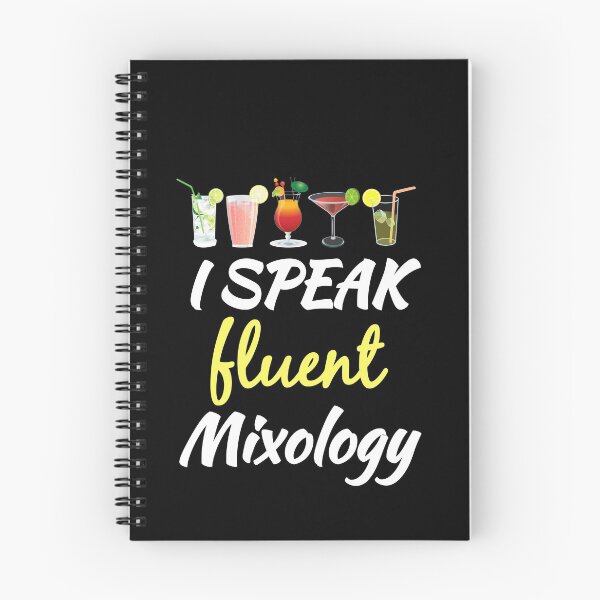 Item preview, I Speak Fluent Mixology Bartender Gift designed and sold by Luna1Shop.