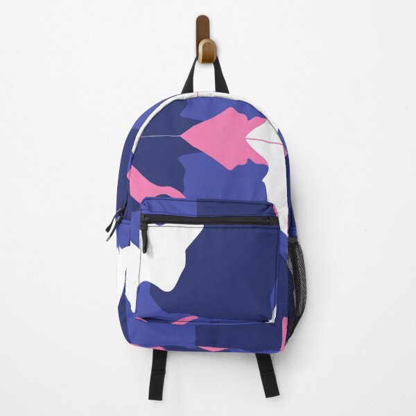 Item preview, Blue Pink White Girl Camo Pattern designed and sold by Dream Big! by E. H..