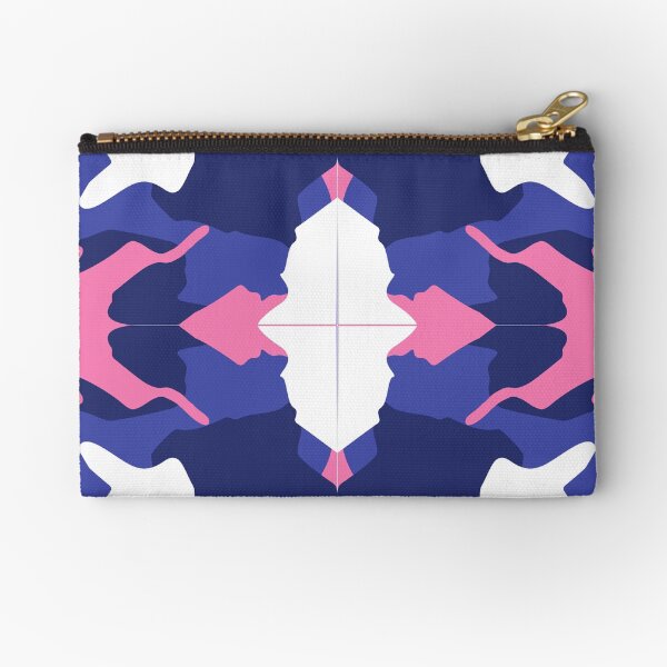 Item preview, Blue Pink White Girl Camo Pattern designed and sold by Dream Big! by E. H..