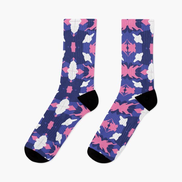 Item preview, Blue Pink White Girl Camo Pattern designed and sold by Dream Big! by E. H..