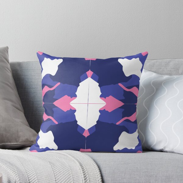 Item preview, Blue Pink White Girl Camo Pattern designed and sold by Dream Big! by E. H..