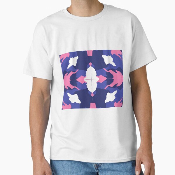 Item preview, Blue Pink White Girl Camo Pattern designed and sold by Dream Big! by E. H..
