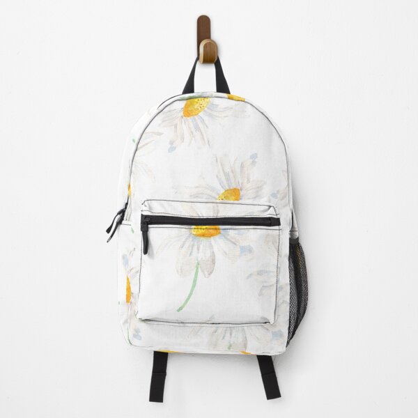 Item preview, Watercolour Yellow and White Daisy Pattern designed and sold by Julie Pickering.