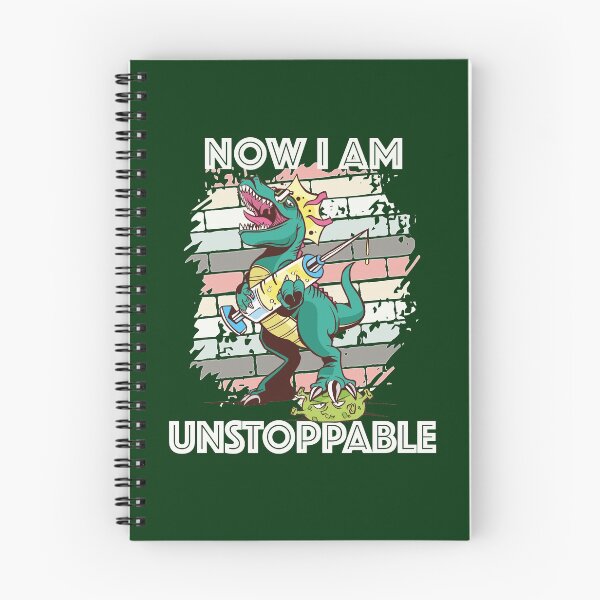 Item preview, Now I'm Unstoppable T-Rex - Vaccinated Funny Vaccine Humor designed and sold by mikels.