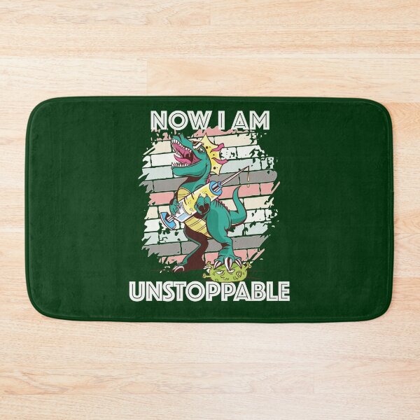 Item preview, Now I'm Unstoppable T-Rex - Vaccinated Funny Vaccine Humor designed and sold by mikels.