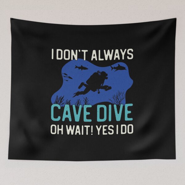 Item preview, Funny Cave Diving designed and sold by artworkbyrihen.