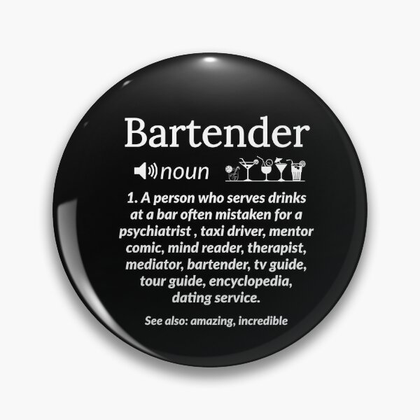 Item preview, Bartender Definition Gift designed and sold by Luna1Shop.