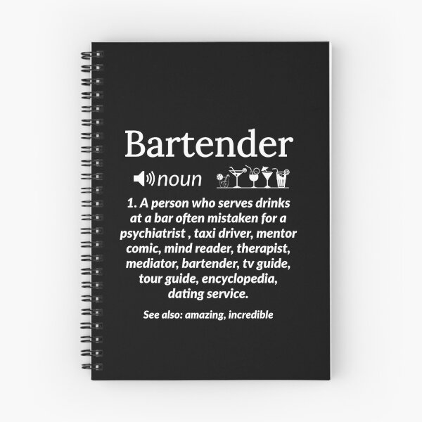 Item preview, Bartender Definition Gift designed and sold by Luna1Shop.