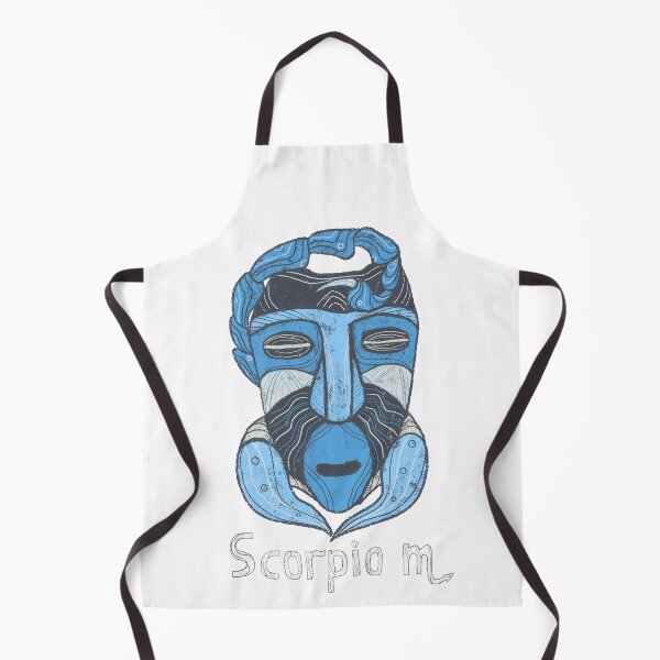 Item preview, Aesthetic Scorpio Zodiac Mask designed and sold by anniefrog.