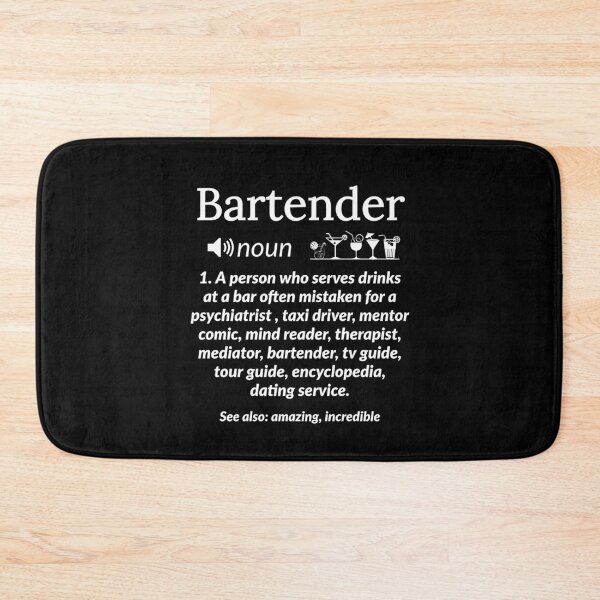Item preview, Bartender Definition Gift designed and sold by Luna1Shop.