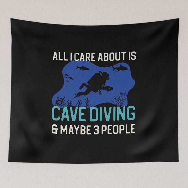 Item preview, Funny Cave Diving designed and sold by artworkbyrihen.