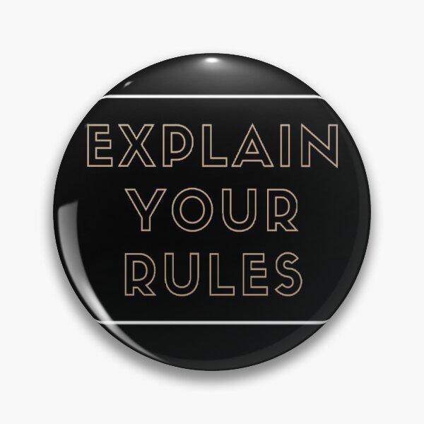 Item preview, Explain your rules designed and sold by Simi2020.