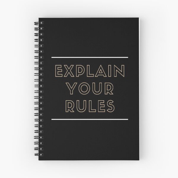 Item preview, Explain your rules designed and sold by Simi2020.