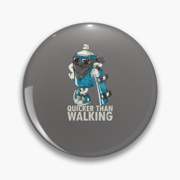 Item preview, Skateboarder Skateboard Quote Graffiti Skater Quicker than walking designed and sold by FalkDania.