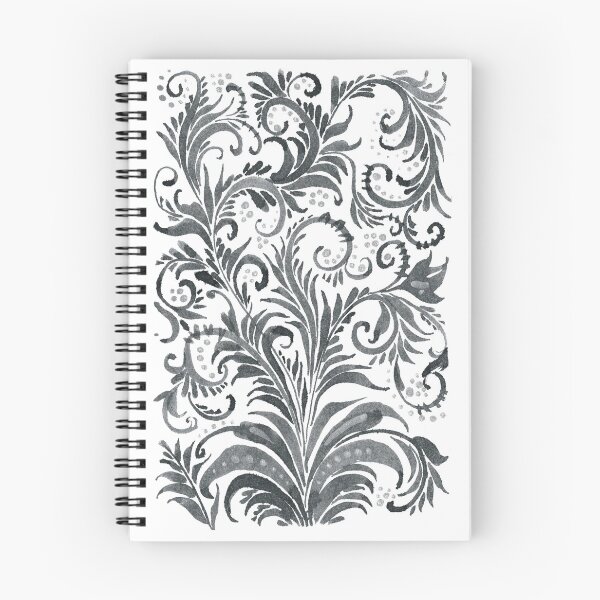 Item preview, Russian brushpainted decor in Hohloma style designed and sold by Olga Vialkova.